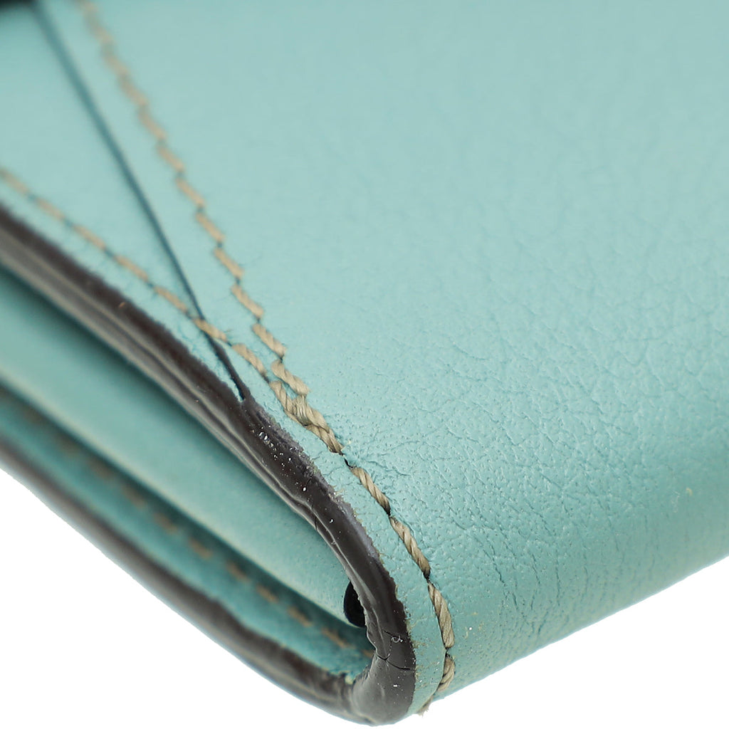Cartier Mint Green C De Cartier Compact Wallet