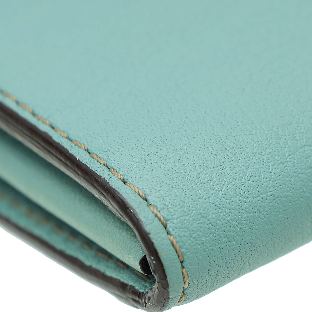 Cartier Mint Green C De Cartier Compact Wallet