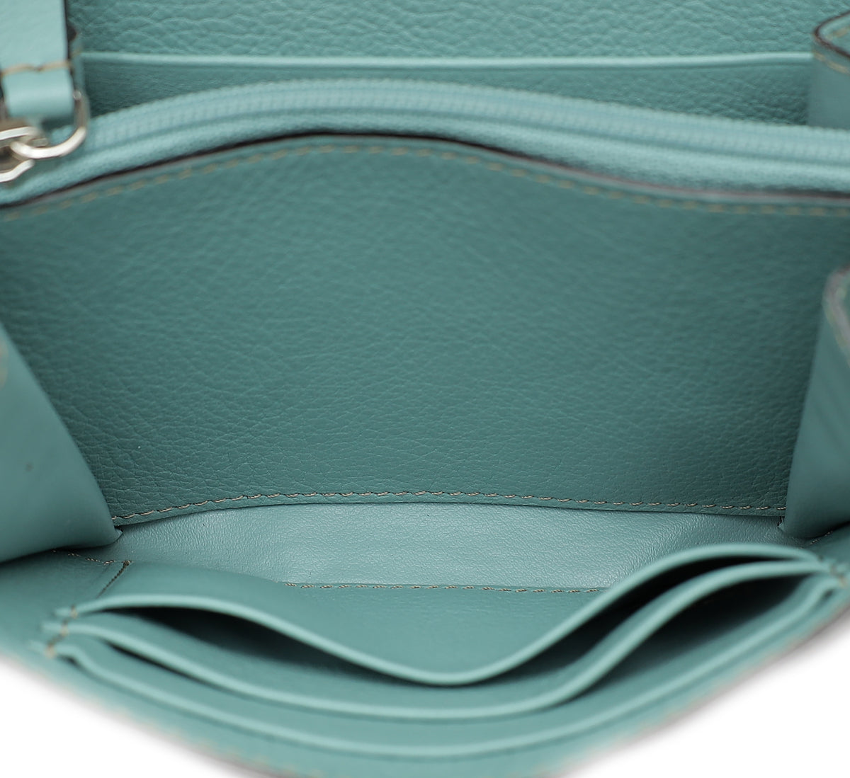 Cartier Mint Green C De Cartier Compact Wallet