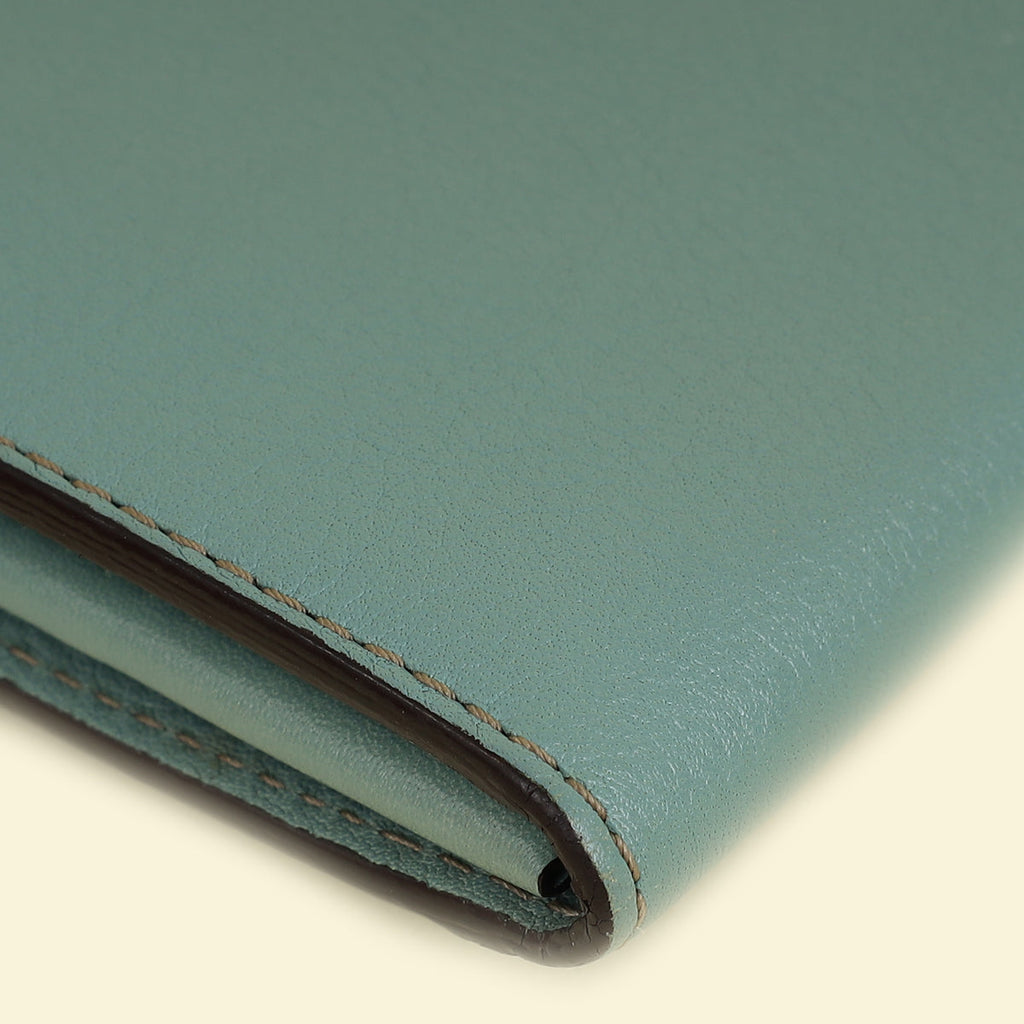 Cartier Mint Green C De Cartier Wallet