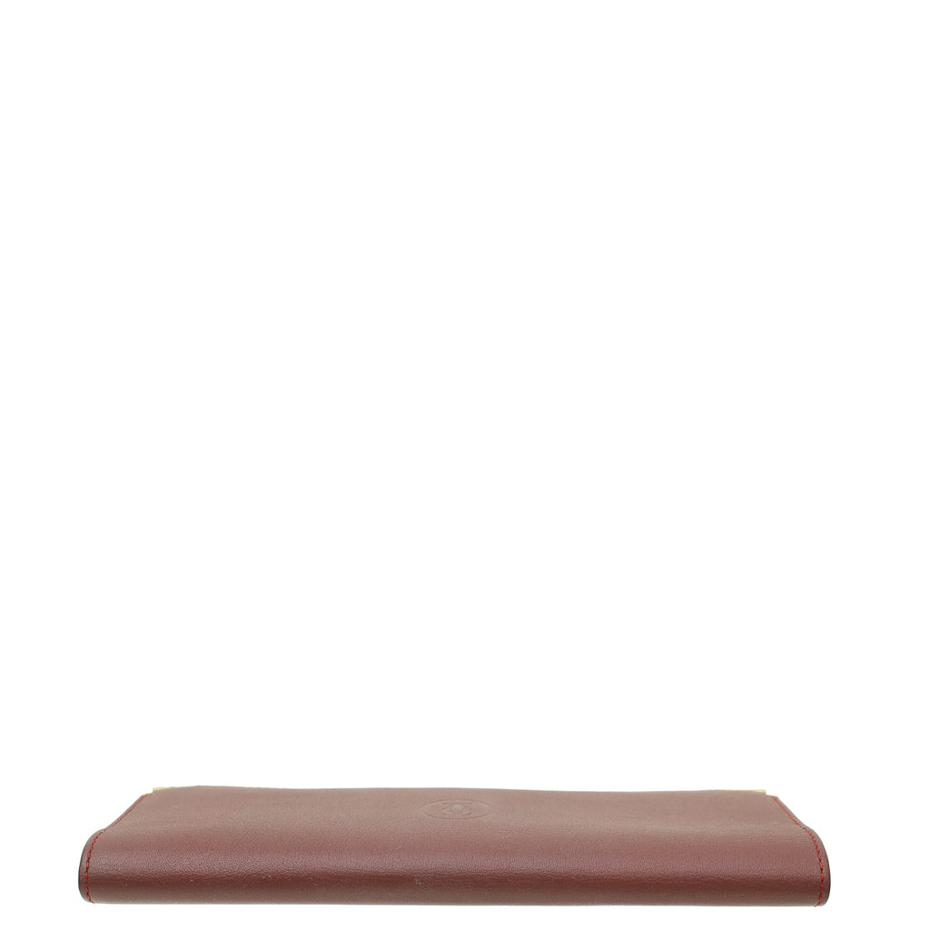 Cartier Spinel Red Must De Cartier International Wallet