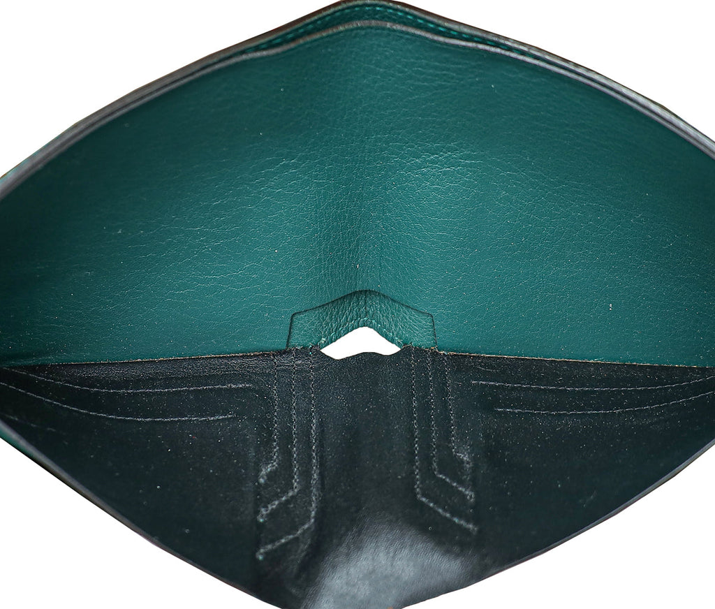 Cartier Peacock Green Must De Cartier Wallet