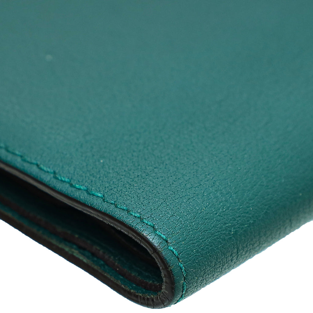 Cartier Peacock Green Must De Cartier Wallet