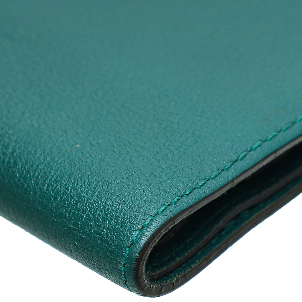 Cartier Peacock Green Must De Cartier Wallet