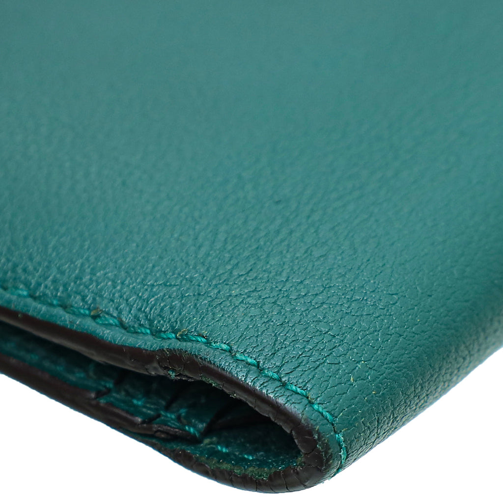 Cartier Peacock Green Must De Cartier Wallet