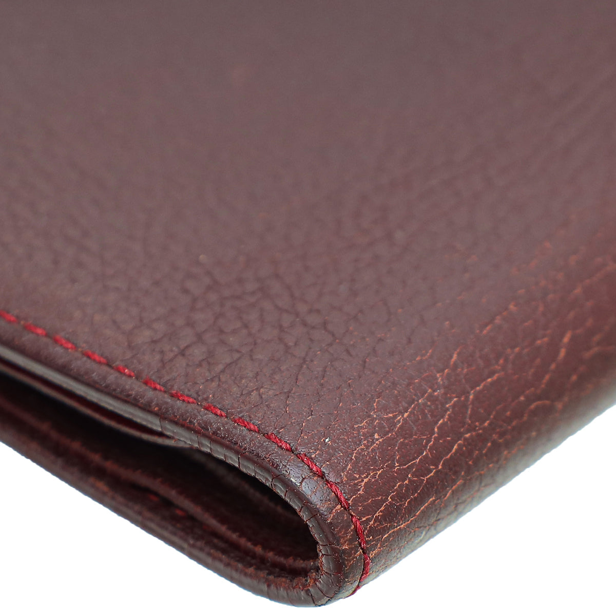 Cartier Burgundy Must De Cartier Wallet