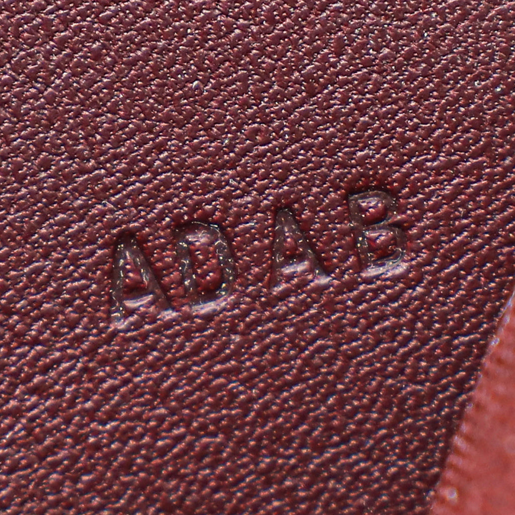 Cartier Burgundy Must De Cartier Card Holder