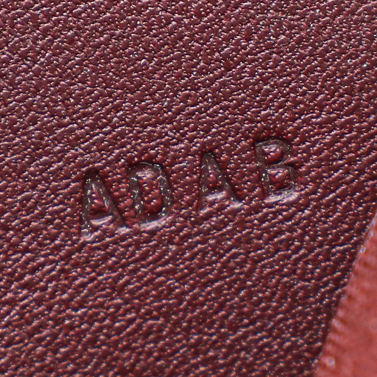 Cartier Burgundy Must De Cartier Card Holder