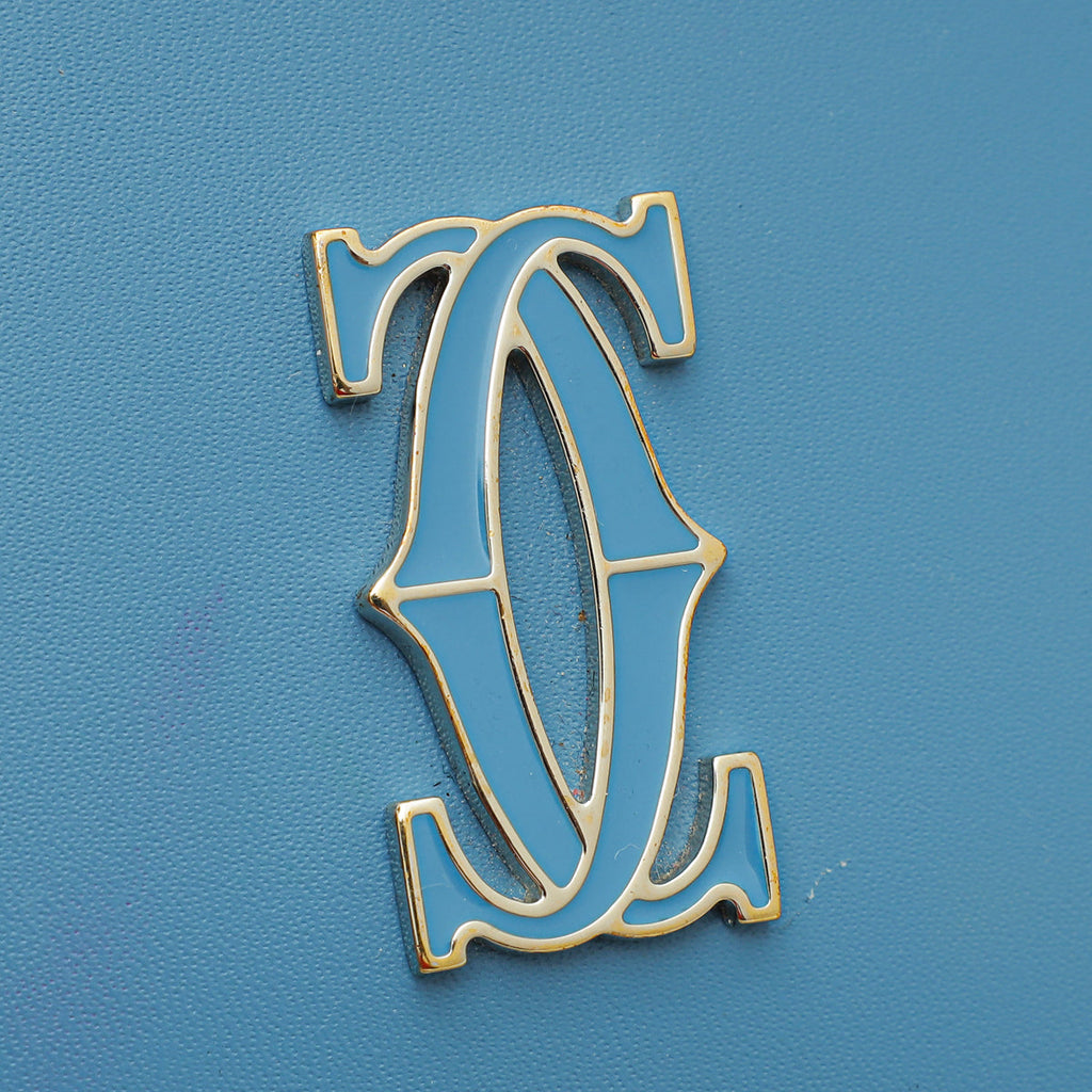 Cartier Blue C De Cartier Simple Card Holder