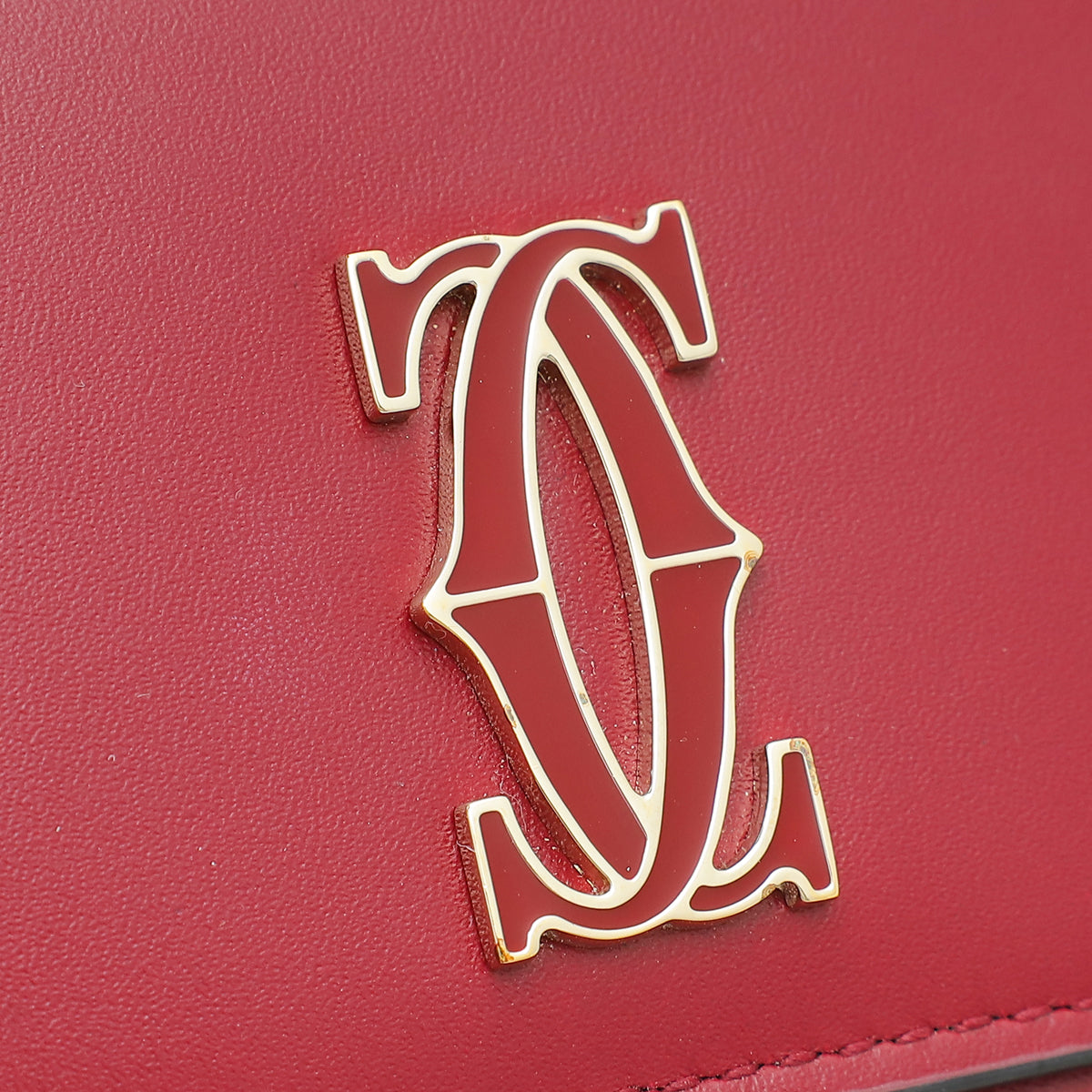 Cartier Cherry Red C De Cartier Mini Wallet