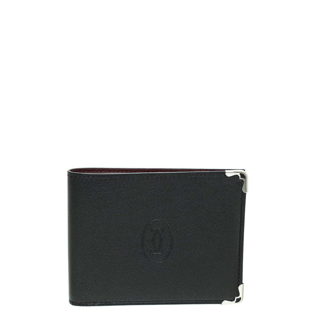 Cartier Black Must De Cartier Wallet