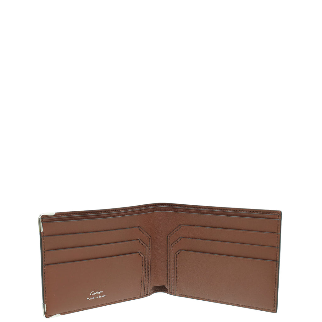 Cartier Graduated Brown Must De Cartier Wallet