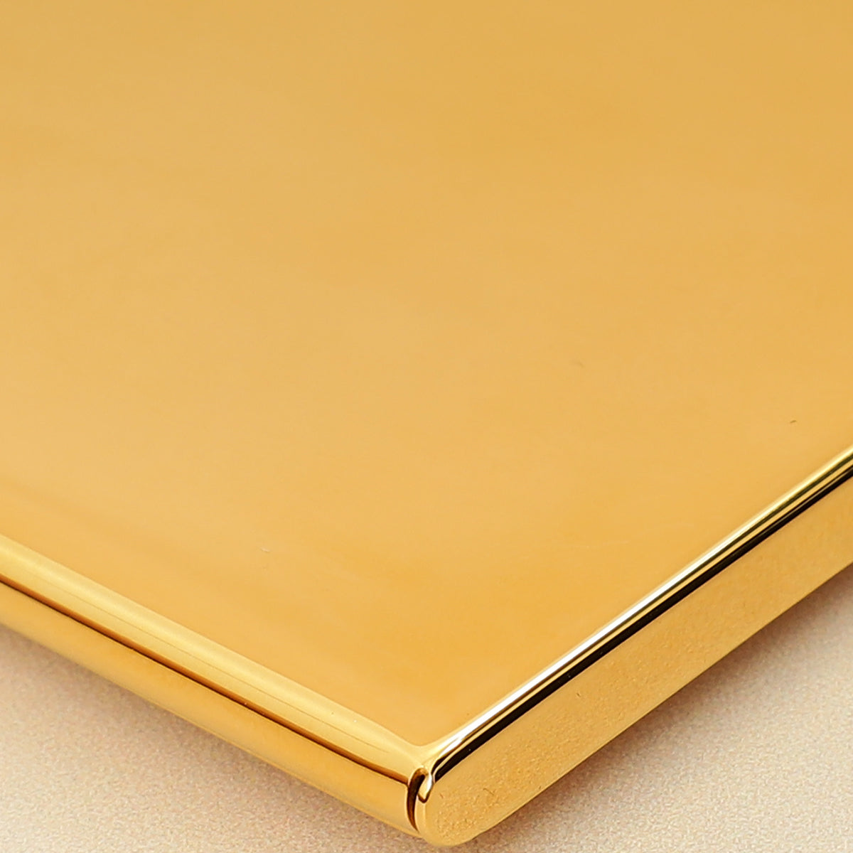 Cartier Diabolo De Lacquered Golden-Finish Metal Card Holder