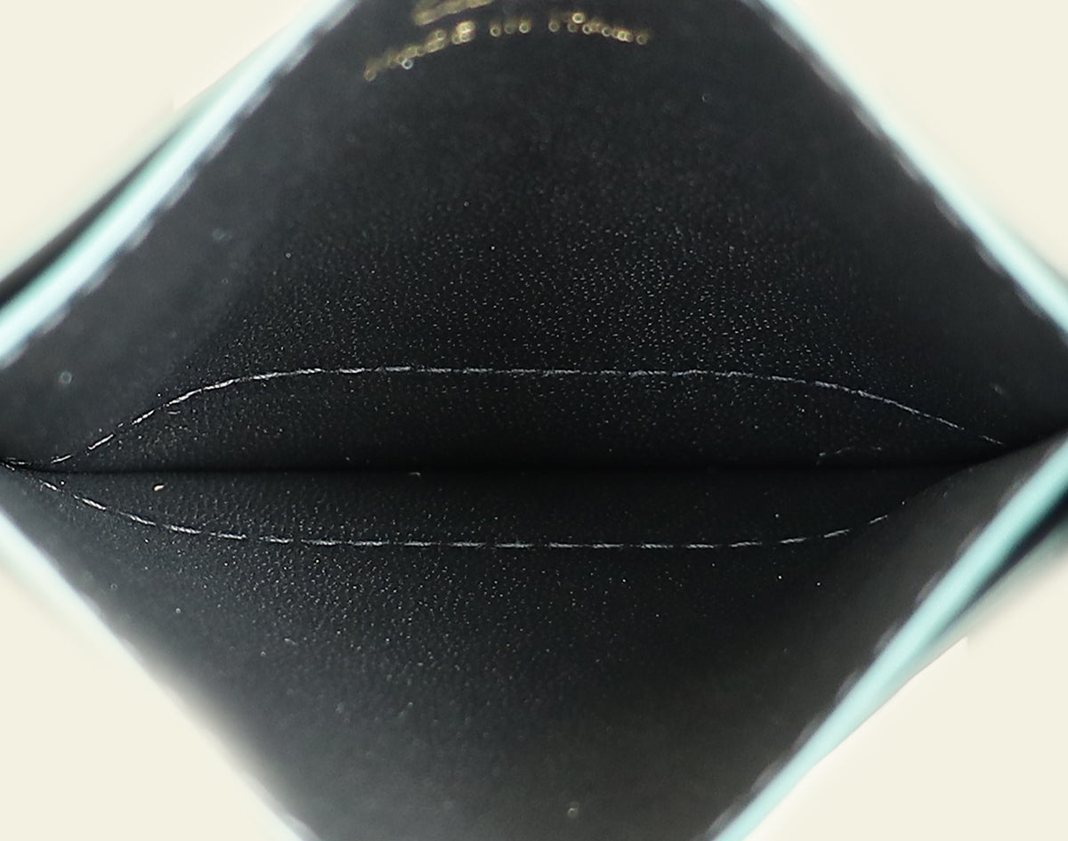 Cartier Emerald Green Guirlande De Cartier Card Holder