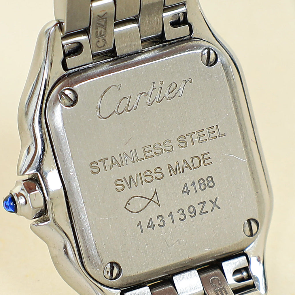 Cartier Stainless Steel Panthere De Cartier Mini Quartz Watch