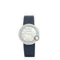 Cartier Steel Diamond Ballon Blanc 26mm Quartz Watch