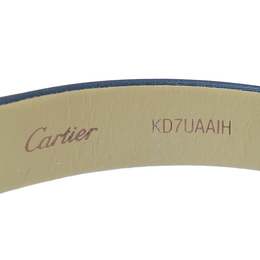 Cartier Steel Diamond Ballon Blanc 26mm Quartz Watch