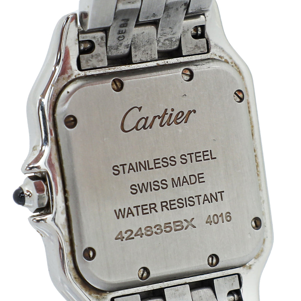 Cartier Stainless Steel Panthere De Cartier Quartz Medium Watch