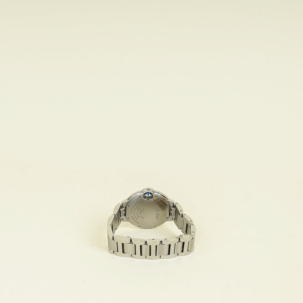 Cartier Stainless Steel Ballon Bleu de Cartier 33mm Automatic Watch