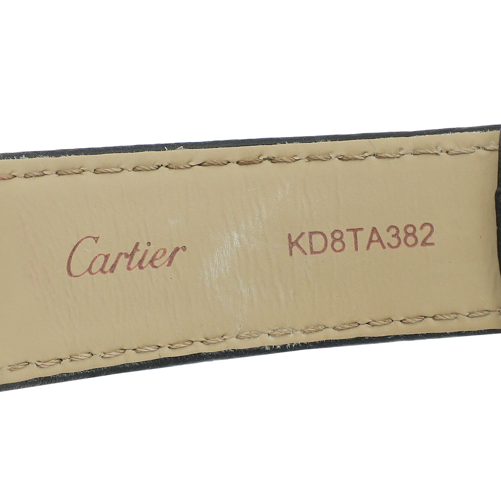Cartier Stainless Steel Tank Must de Cartier Large Model Quartz Watch
