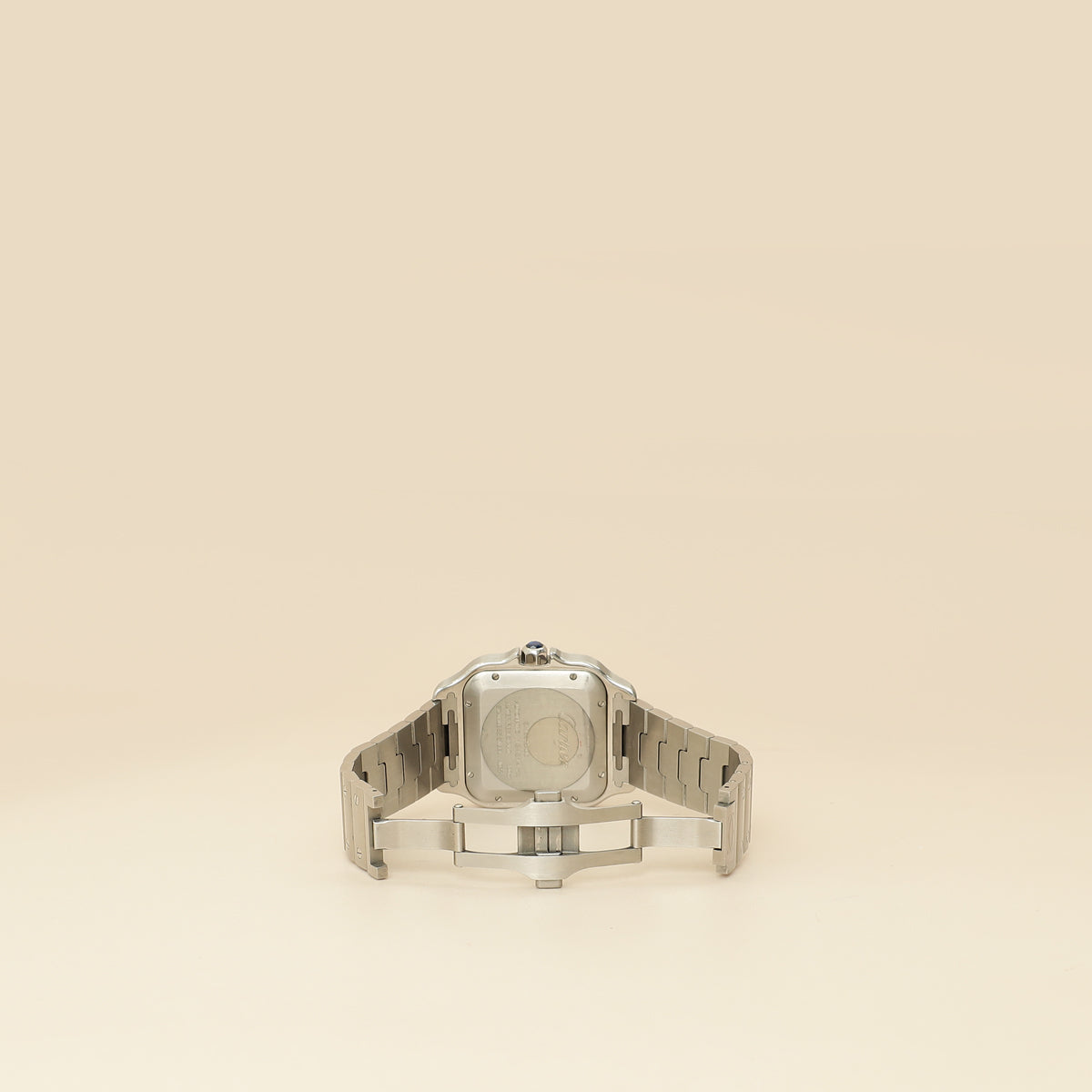 Cartier Stainless Steel Santos De Cartier Medium Model Automatic 35.1 mm Watch