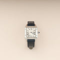 Cartier Stainless Steel Santos-Dumont Large Model Watch