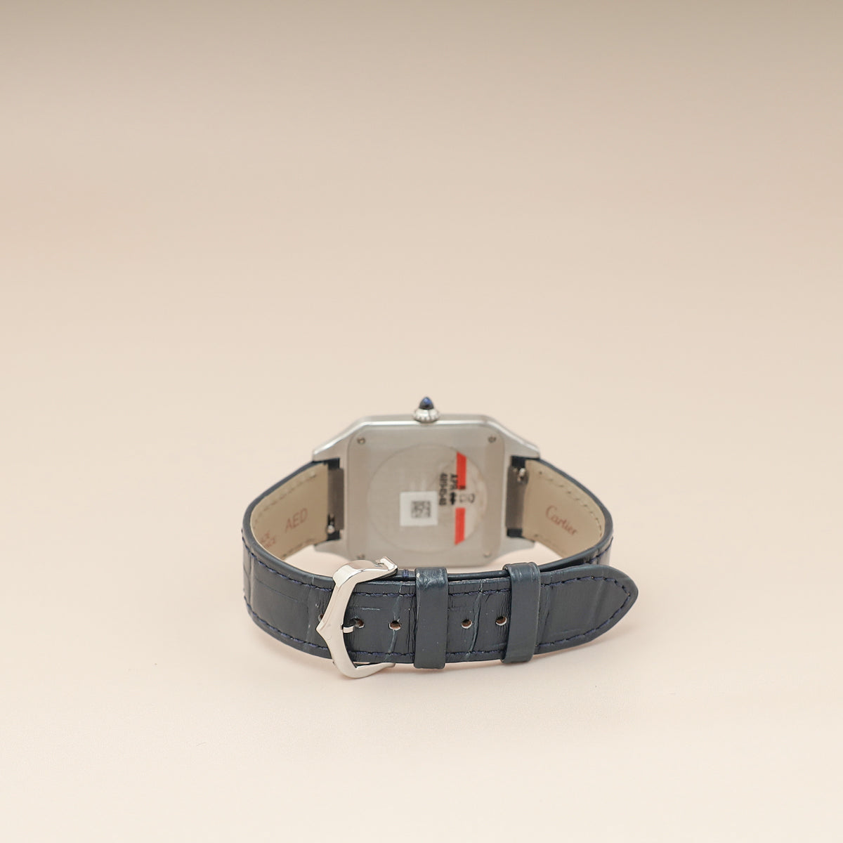 Cartier Stainless Steel Santos-Dumont Large Model Watch