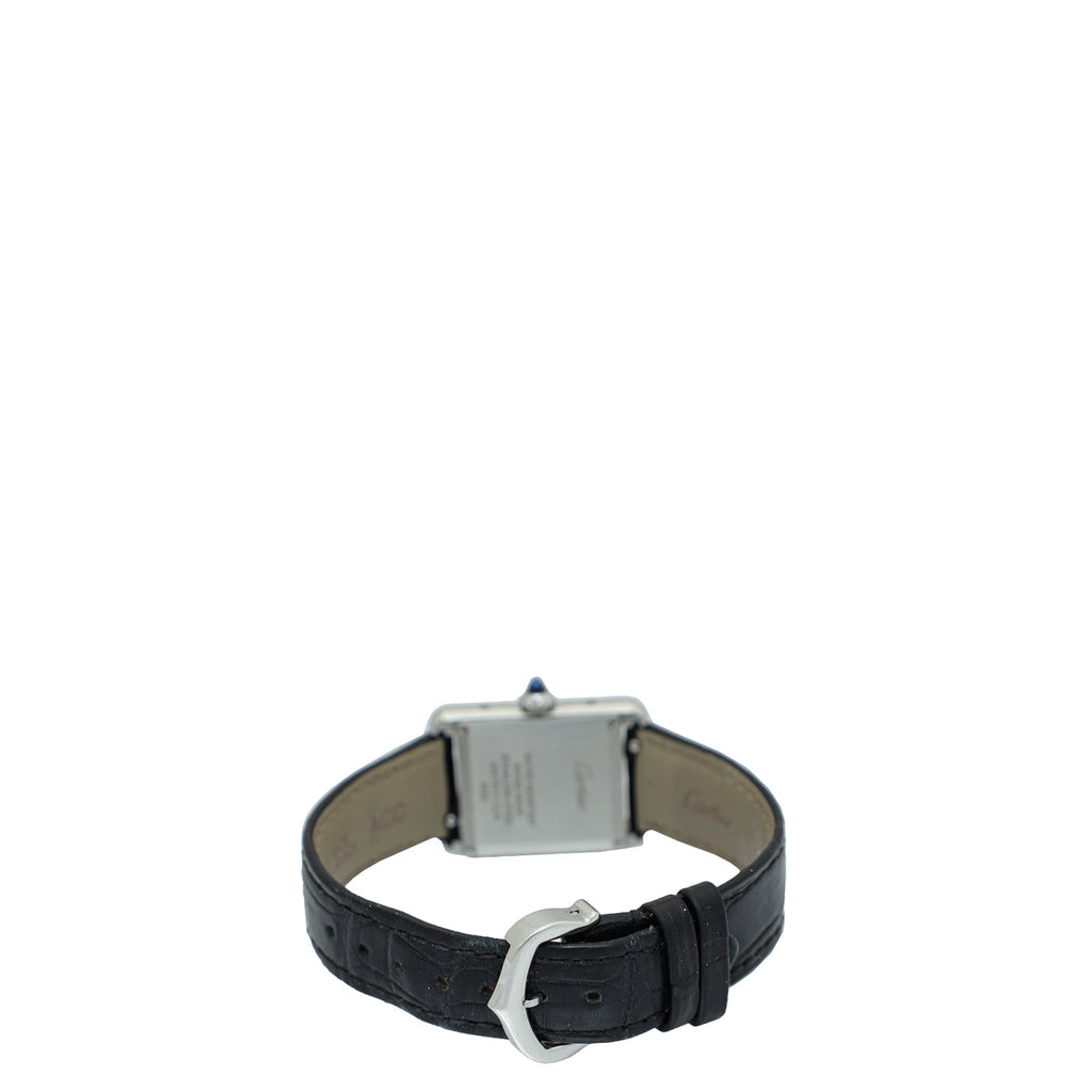 Cartier Stainless Steel Tank Must De Cartier Quartz Small Model Watch