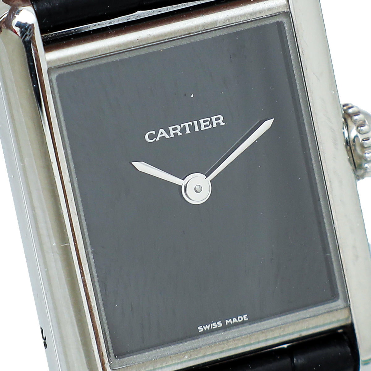 Cartier Stainless Steel Tank Must De Cartier Quartz Small Model Watch