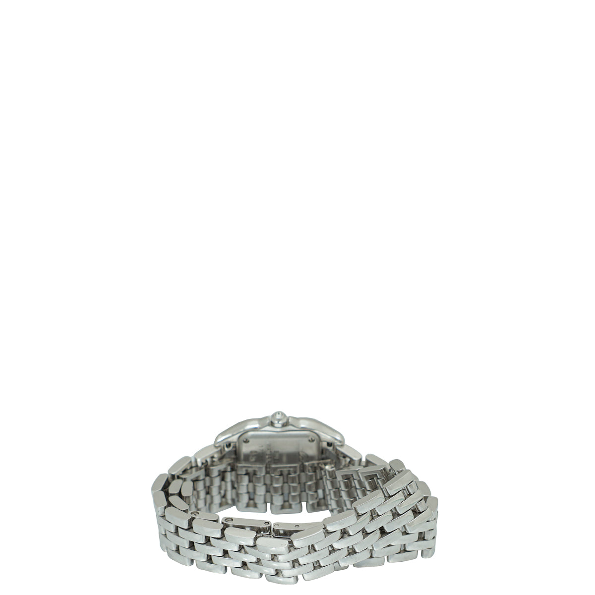 Cartier 18K White Gold Diamond Panthere De Cartier Small Model Quartz Watch