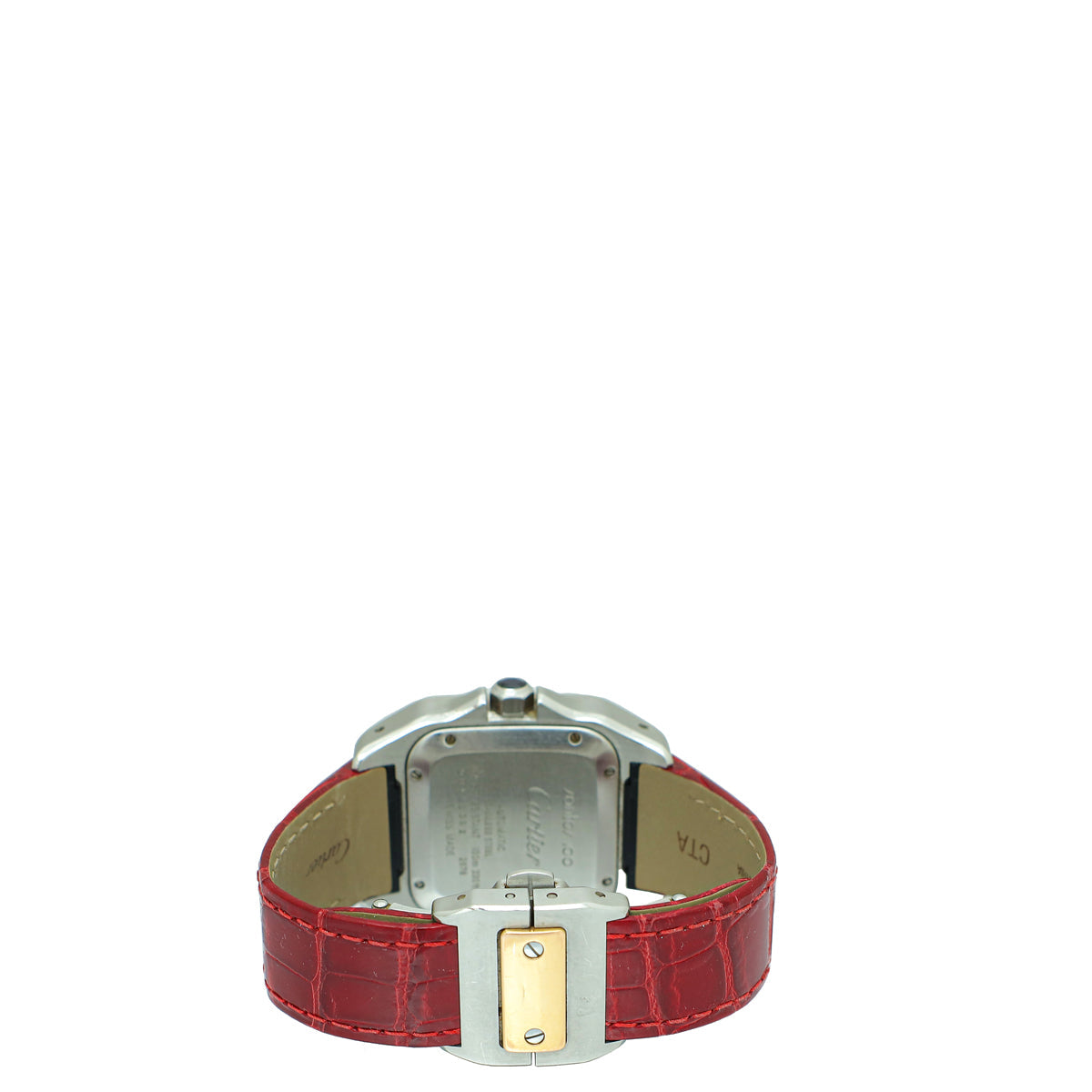 Cartier ST.ST Yellow Gold Santos 100 Automatic 38mm Watch