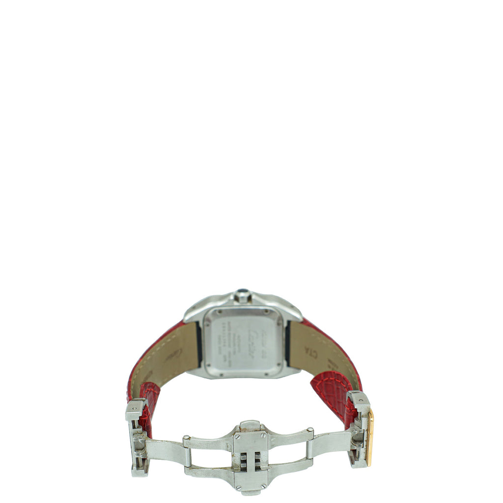 Cartier ST.ST Yellow Gold Santos 100 Automatic 38mm Watch