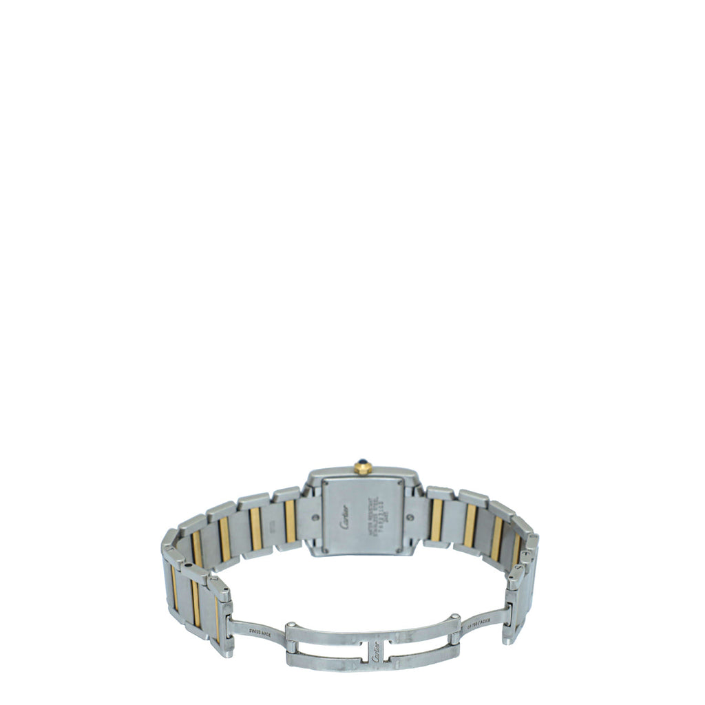 Cartier Yellow Gold ST.ST Tank Francaise Small Quartz Watch