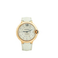 Cartier 18K Rose Gold Diamond Ballon Bleu De Cartier Automatic 36mm Watch