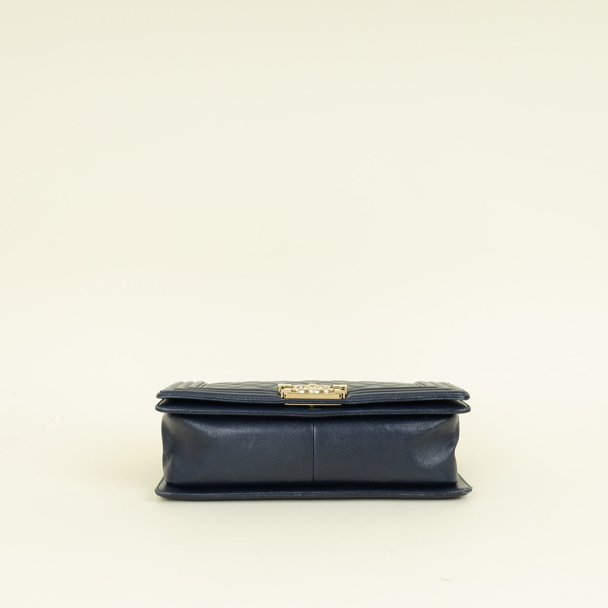 Chanel Navy Blue Le Boy Medium Flap Bag