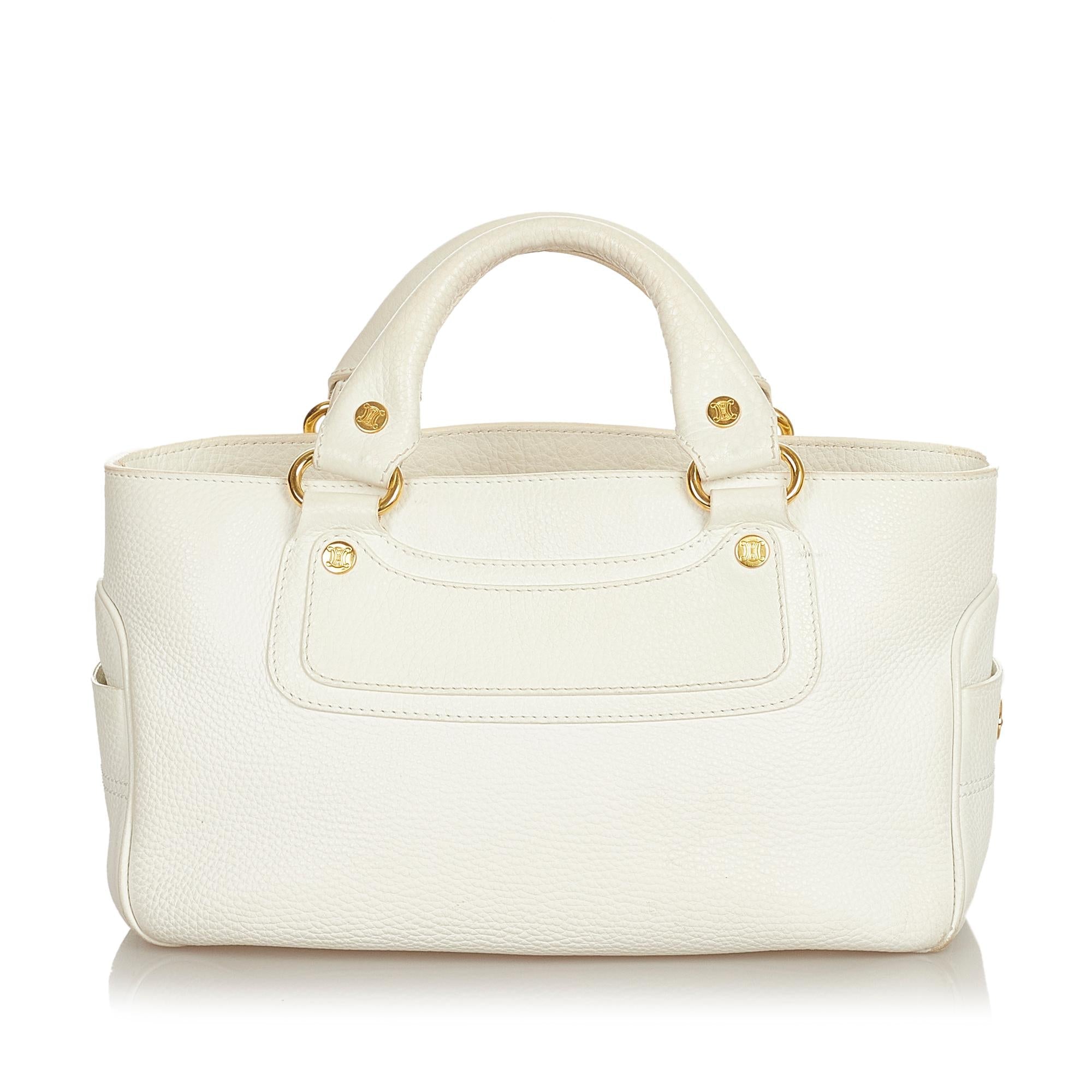 Celine Boogie Leather Handbag (SHG-25582)