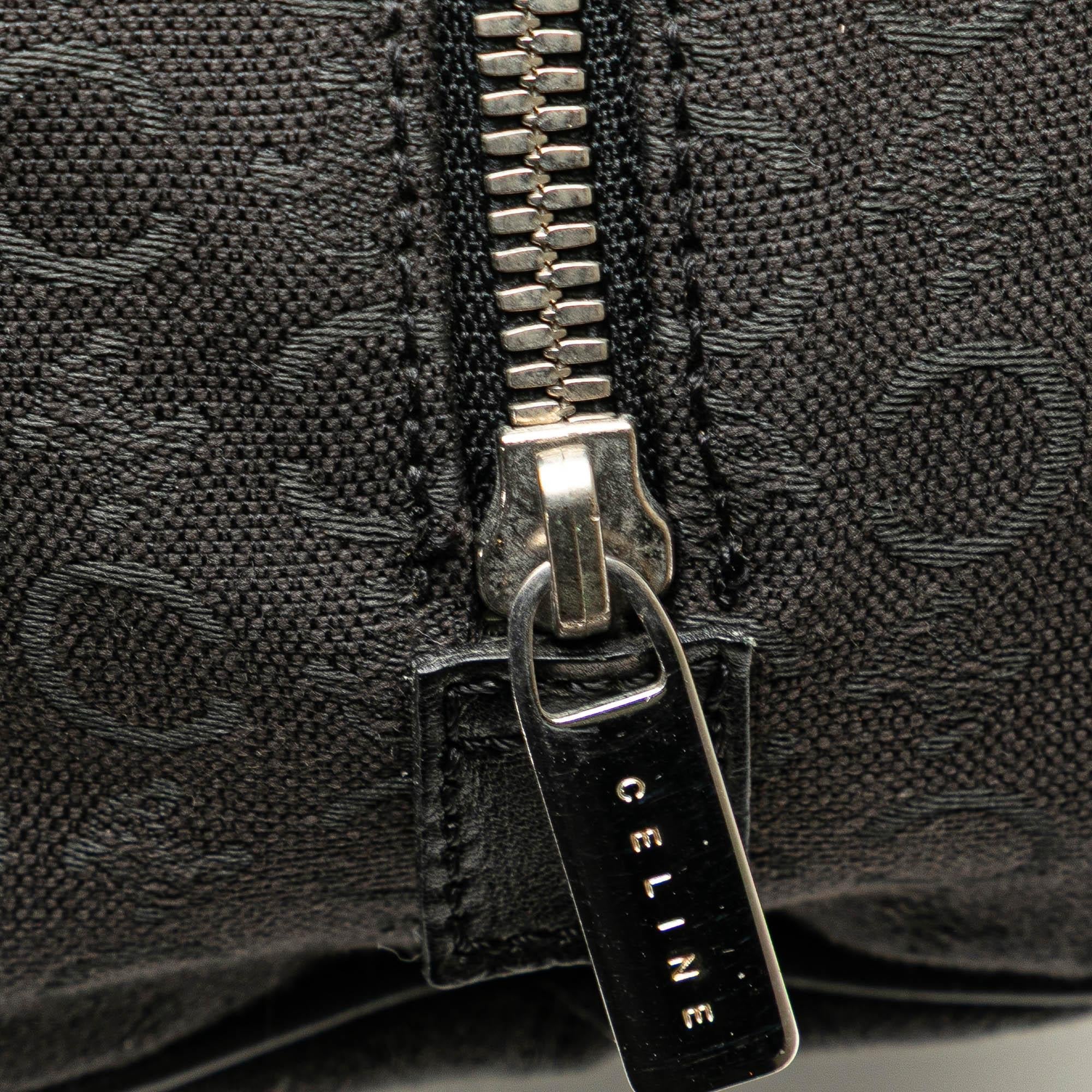 Celine C Macadam Canvas Handbag