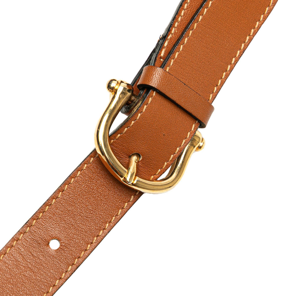 Celine C Macadam Canvas Shoulder Bag