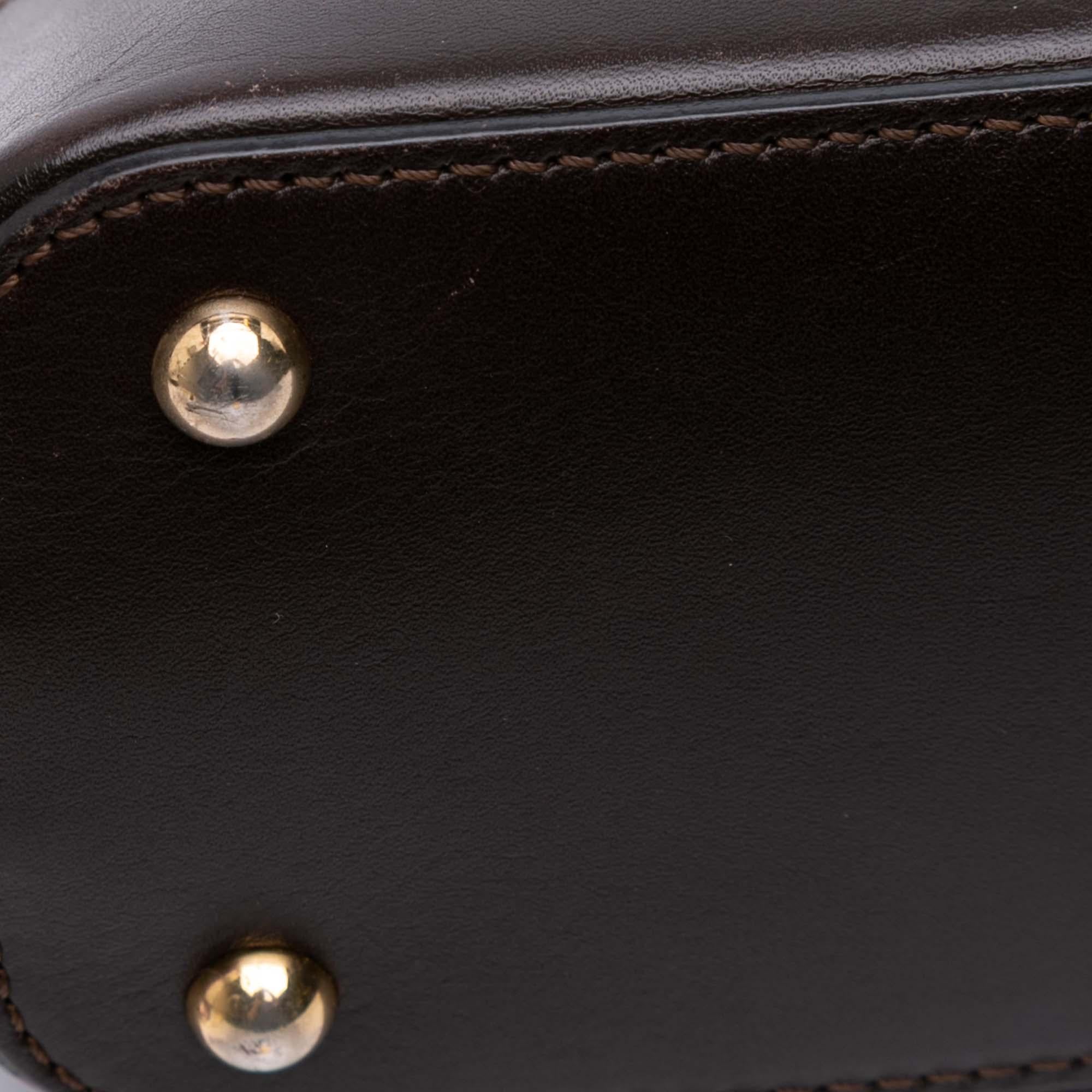 Celine C Macadam Canvas Shoulder Bag