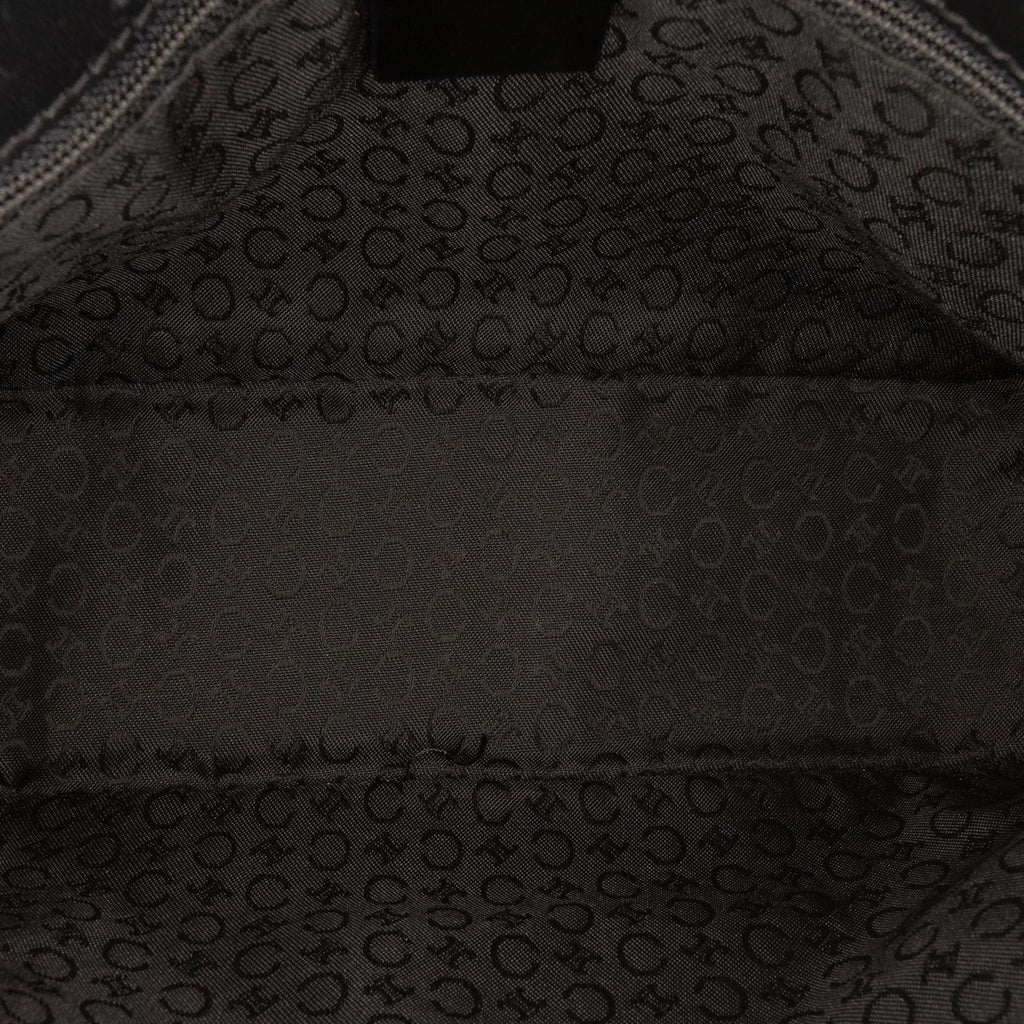 Celine C Macadam Canvas Shoulder Bag