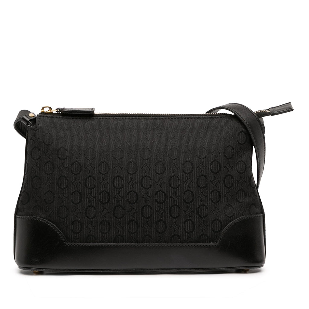 Celine C Macadam Canvas Shoulder Bag