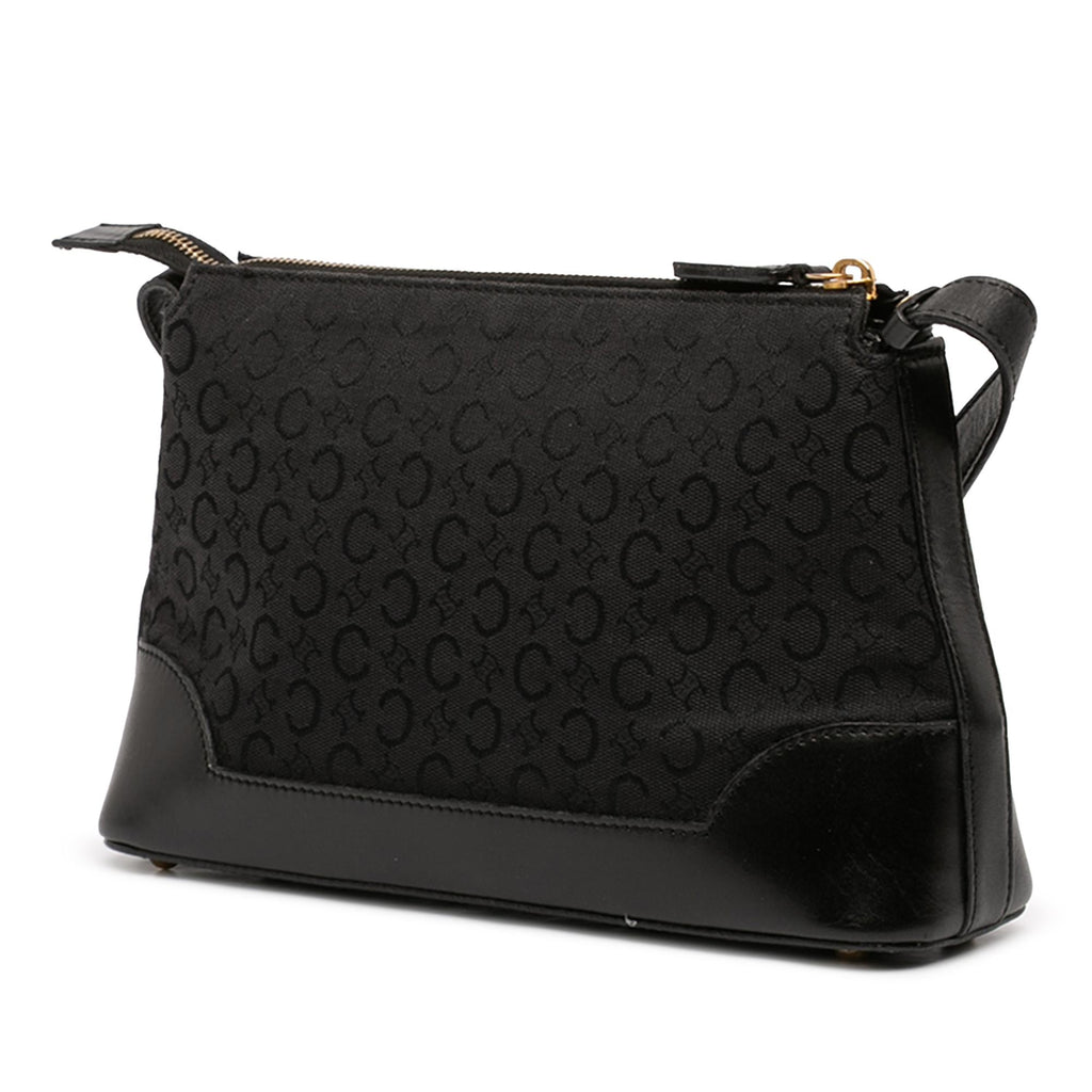Celine C Macadam Canvas Shoulder Bag