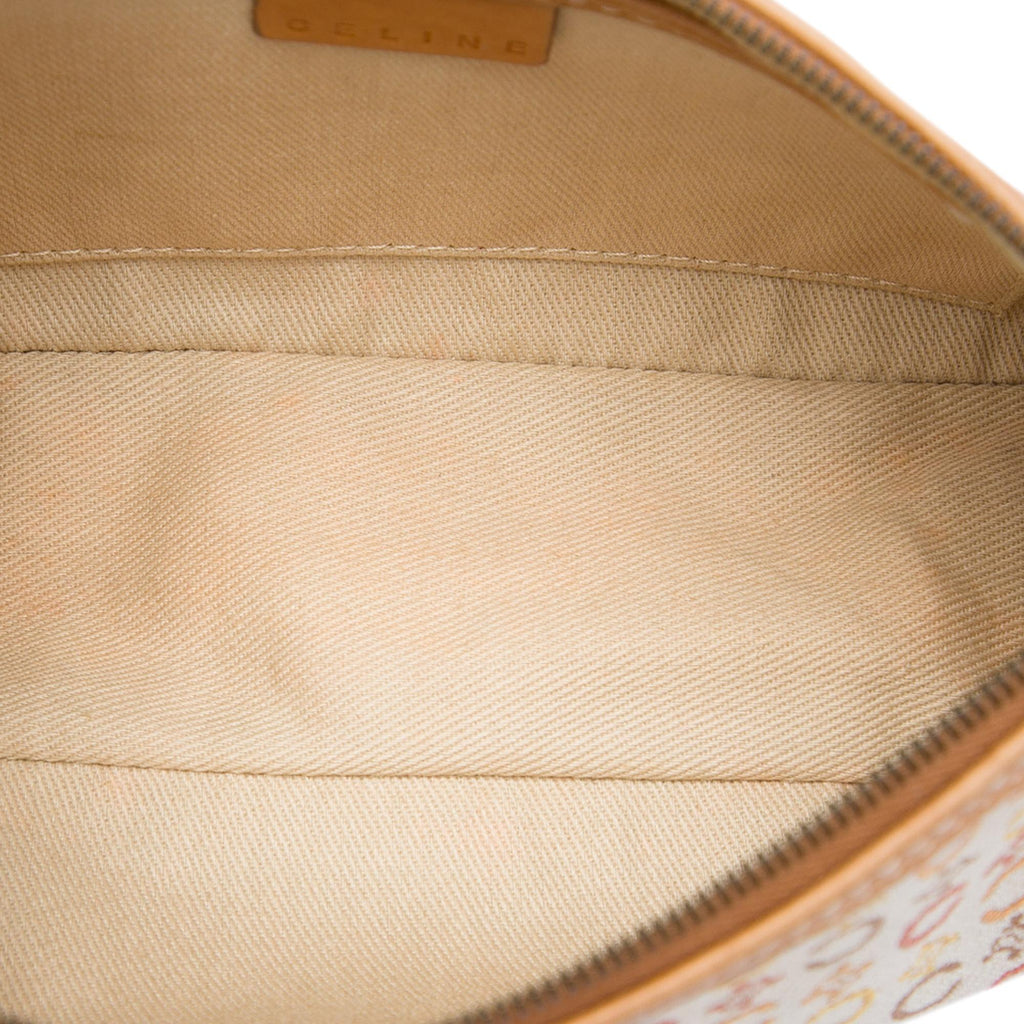 Celine C Macadam Canvas Shoulder Bag