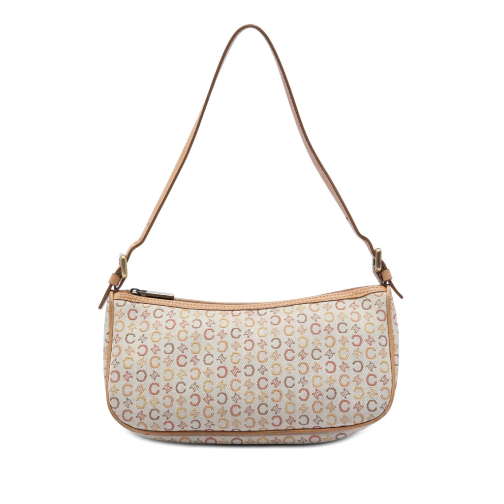Celine C Macadam Canvas Shoulder Bag