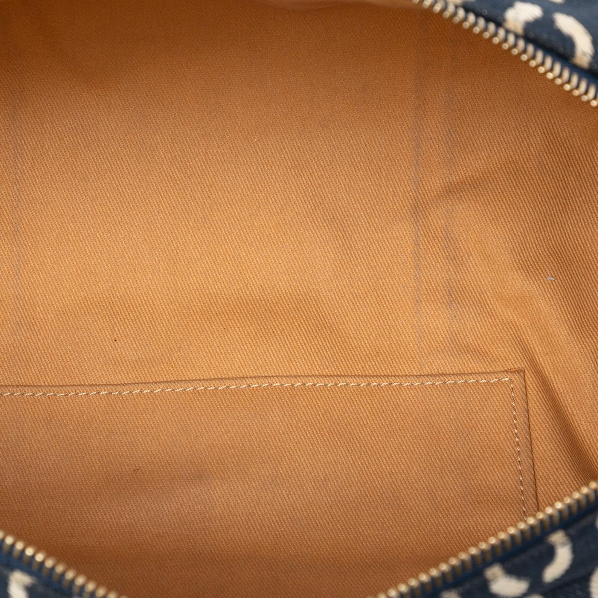 Celine C Macadam Denim Shoulder Bag
