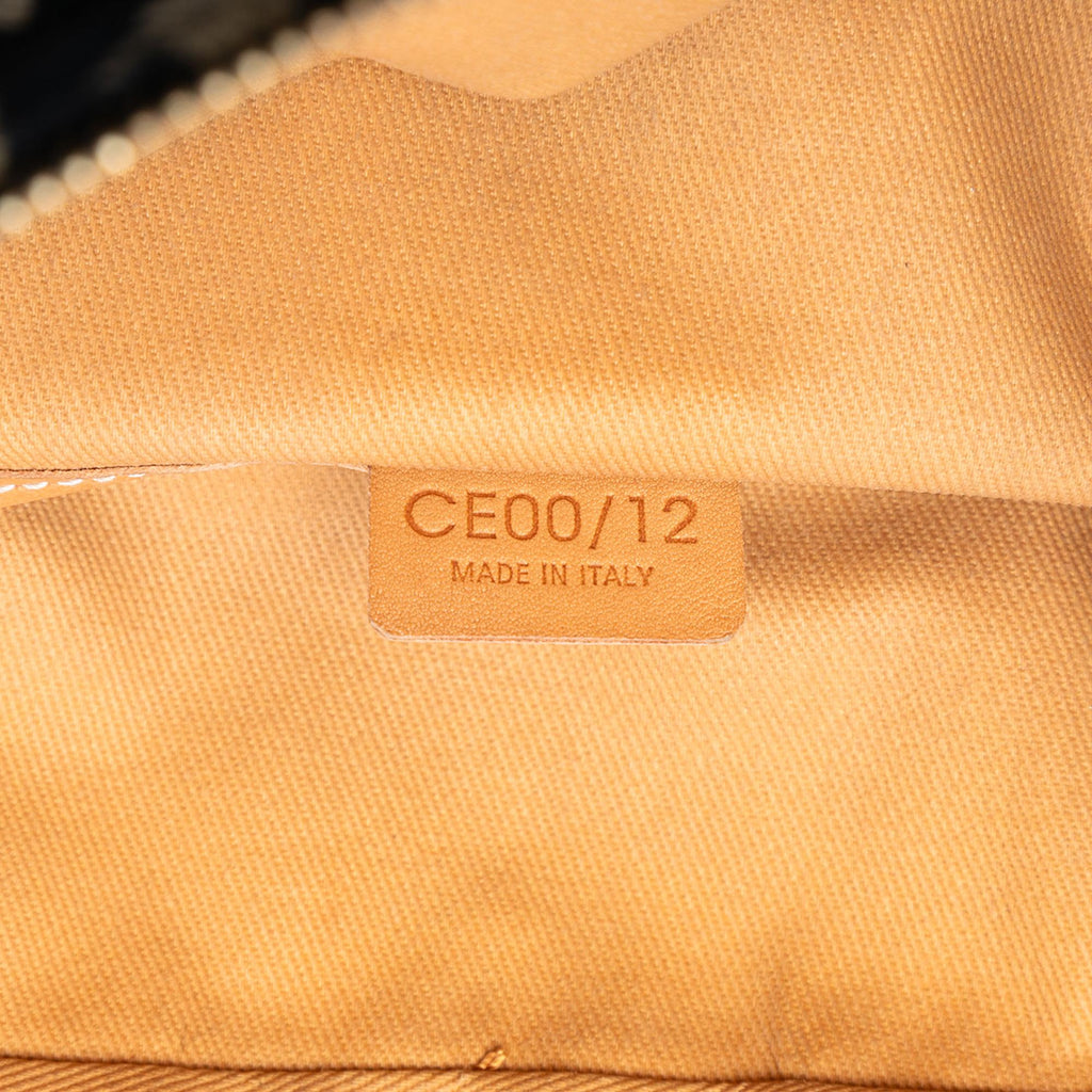 Celine C Macadam Denim Shoulder Bag