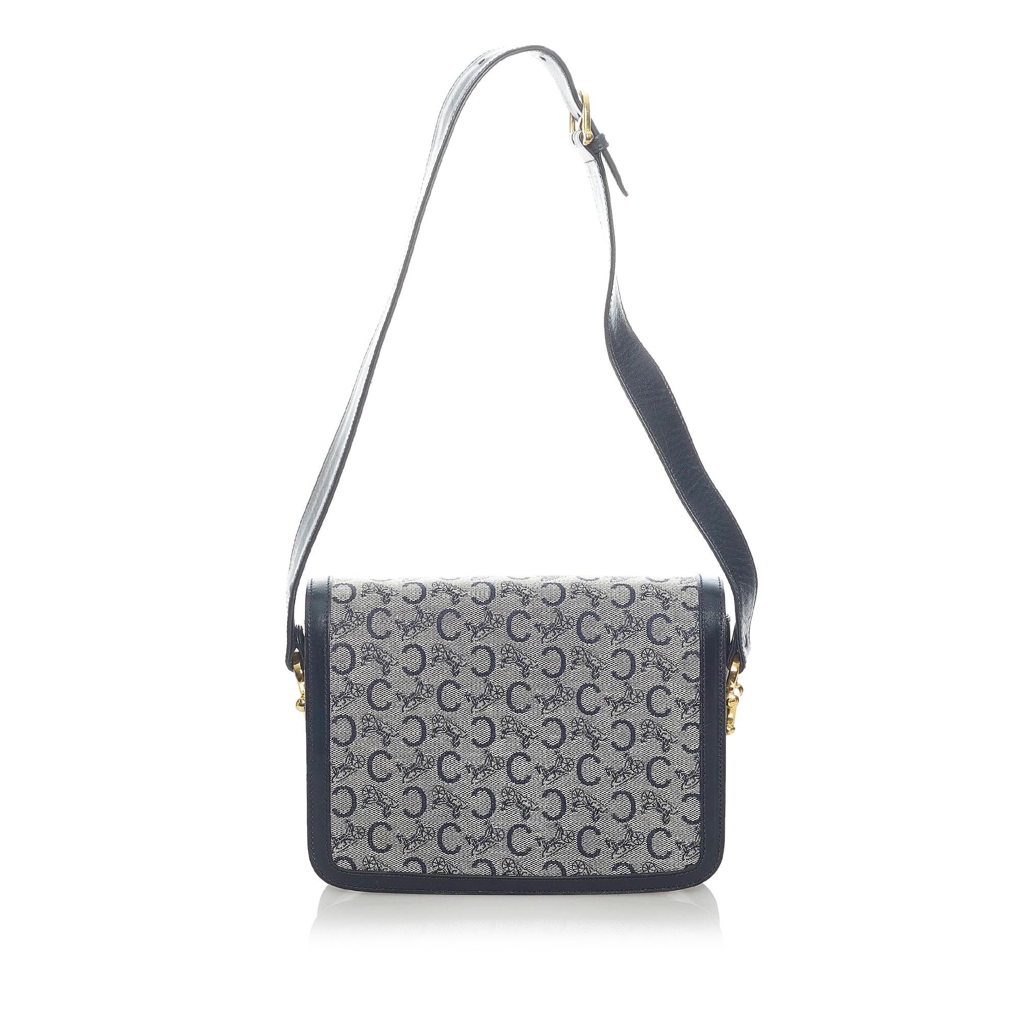 Celine C Macadam Horse Carriage Shoulder Bag (SHG-33233)