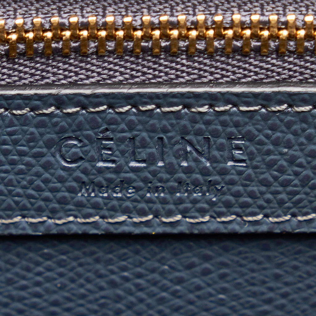 Celine Cabas Vertical Bicolor (SHG-RZtLnl)