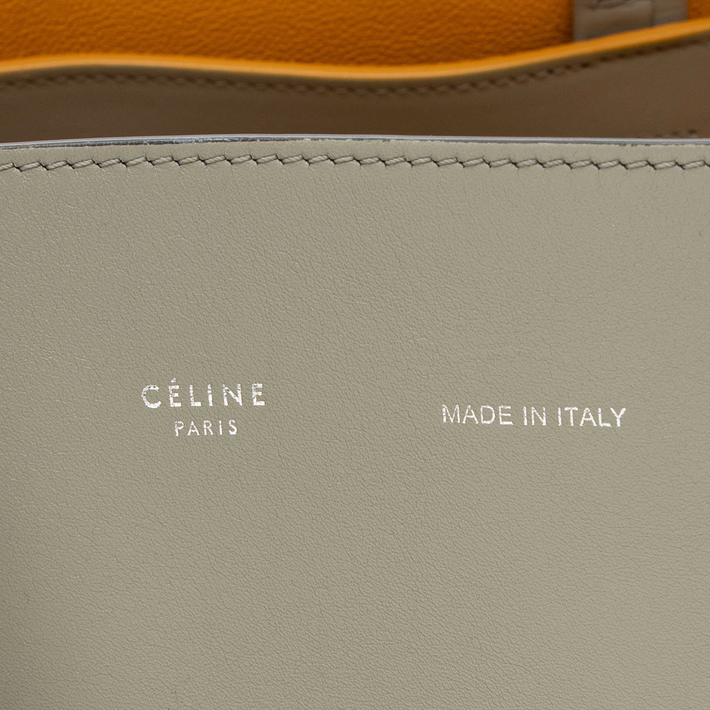 Celine Calfskin Cabas Phantom Small Tote