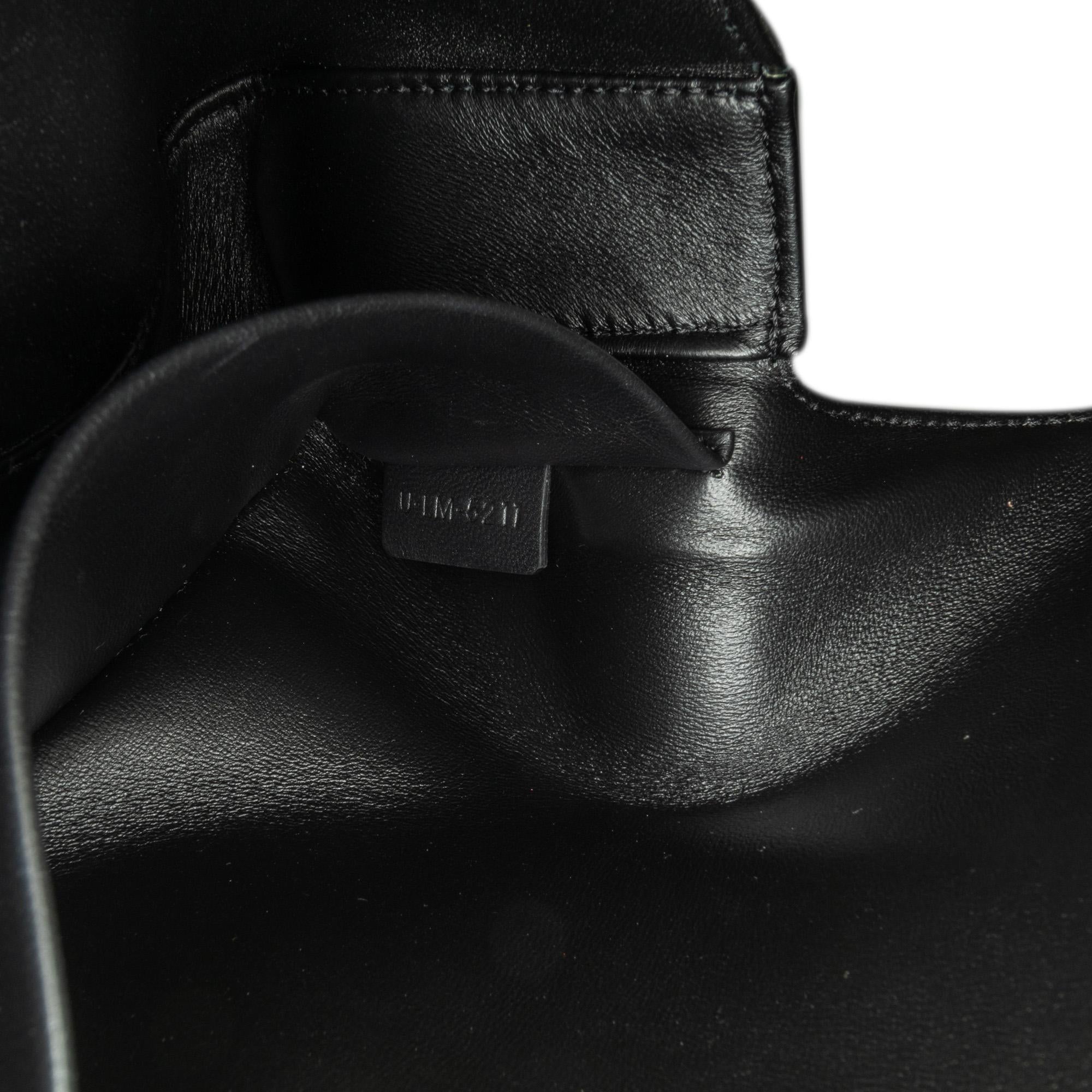 Celine Calfskin Cuir Triomphe Chain Shoulder Bag